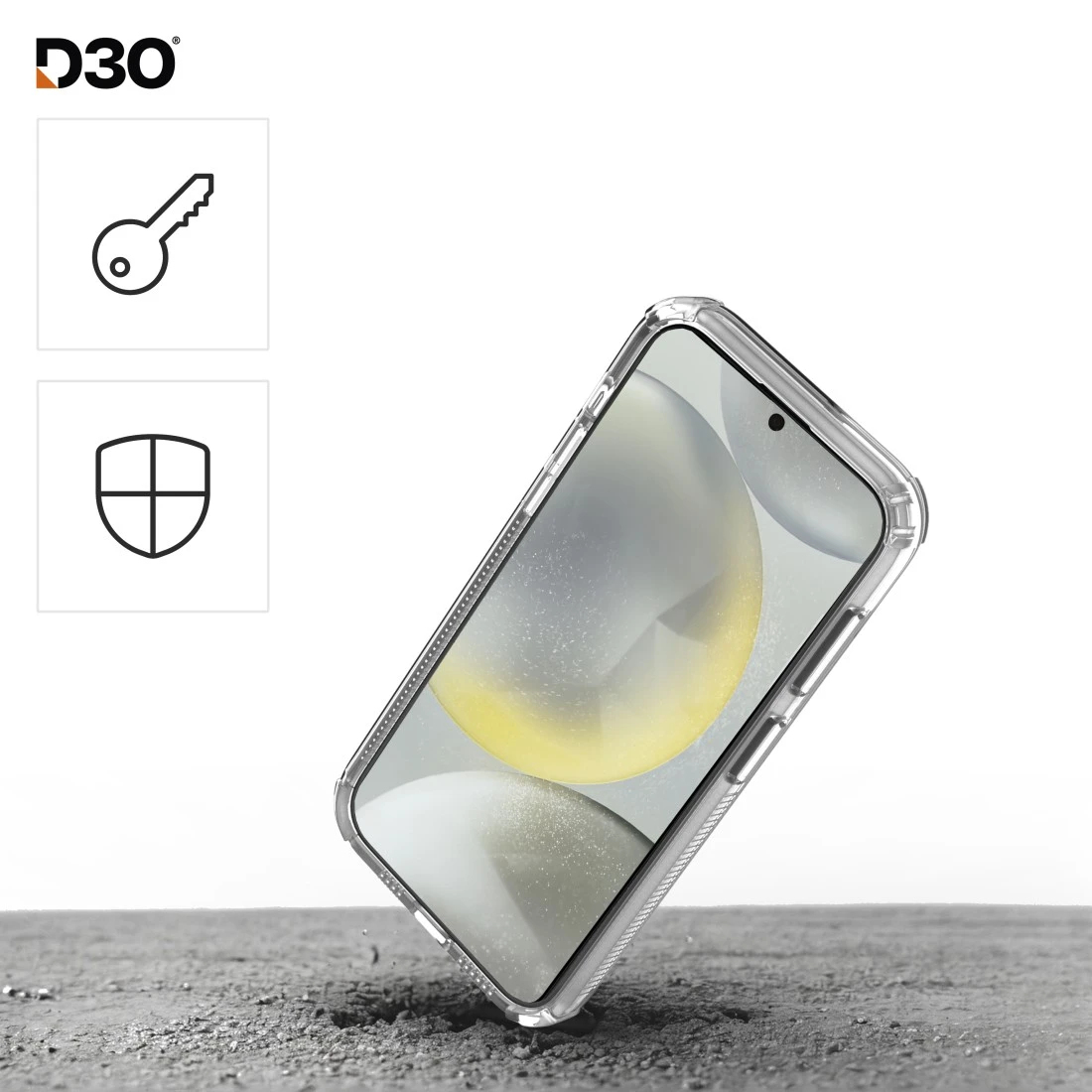 Hama Extreme Protect Handy-Schutzglas für Samsung Galaxy S25 Ultra Schwarz, Transparent