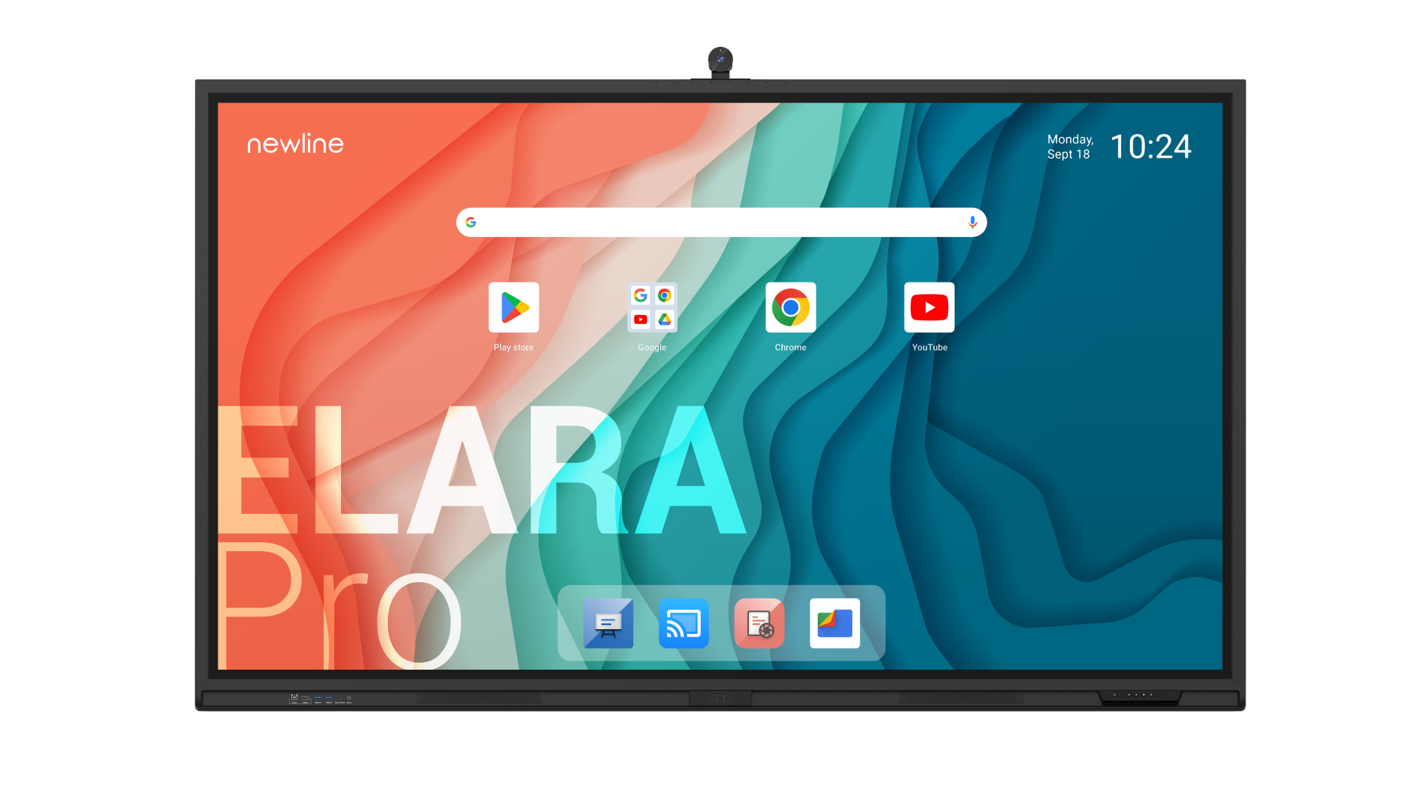 Newline Elara Pro TT-6523QCA+ 65" 4K Multitouch Display Android 13 Schwarz