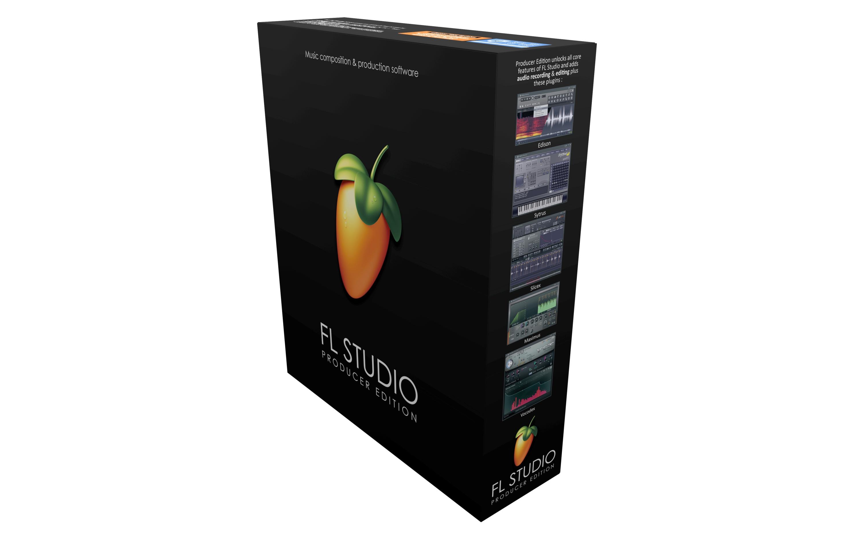 Image-Line FL Studio 20 Producer Edition Musikproduktionssoftware Box