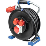 as - Schwabe 22655 Kabeltrommel Schwarz CEE-Stecker 16 A 5polig (22655)