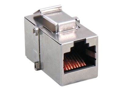 EFB-Elektronik Snap-in Adapter Modulare Eingabe RJ45 STP Cat5e Edelstahl