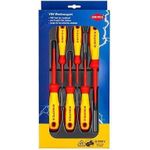 Knipex VDE Schraubendreher-Set 6teilig Kreuzschlitz Pozidriv, Kreuzschlitz Phillips (00 20 12 V03)