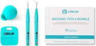 LOKLiK Weeding Tools Bundle SG-GJ-0016-US-L-B2B - 4er-Set Metallic Türkis für Vinyl