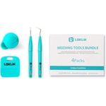 LOKLiK Weeding Tools Bundle SG-GJ-0016-US-L-B2B - 4er-Set Metallic Türkis für Vinyl