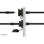 Industrie-Steckverbinder S1 - USB 3.2 Gen. 2 Kabel, Stecker Câ„¢ an Einbaubuchse Câ„¢, M16, IP65/67, 0,5 (IC01-16U3102-005)