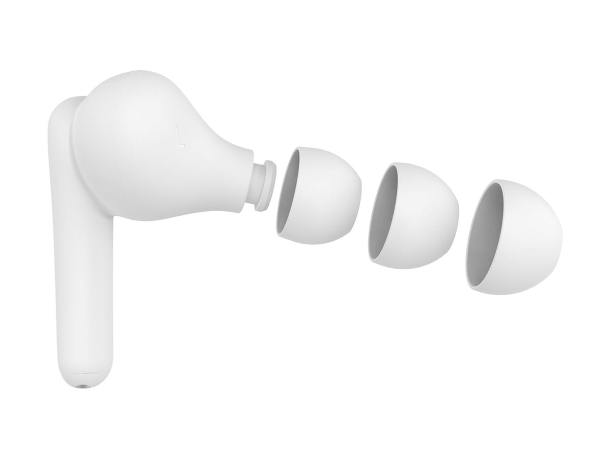 Belkin SoundForm Rhythm True Wireless-Kopfhörer Bluetooth 5.3 Weiß