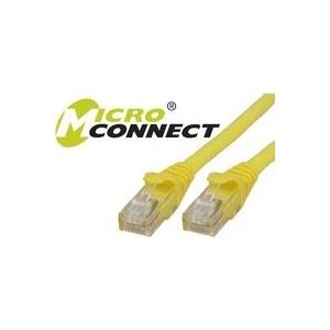 Microconnect UTP cat6 5m 5m Gelb (UTP605YBOOTED)