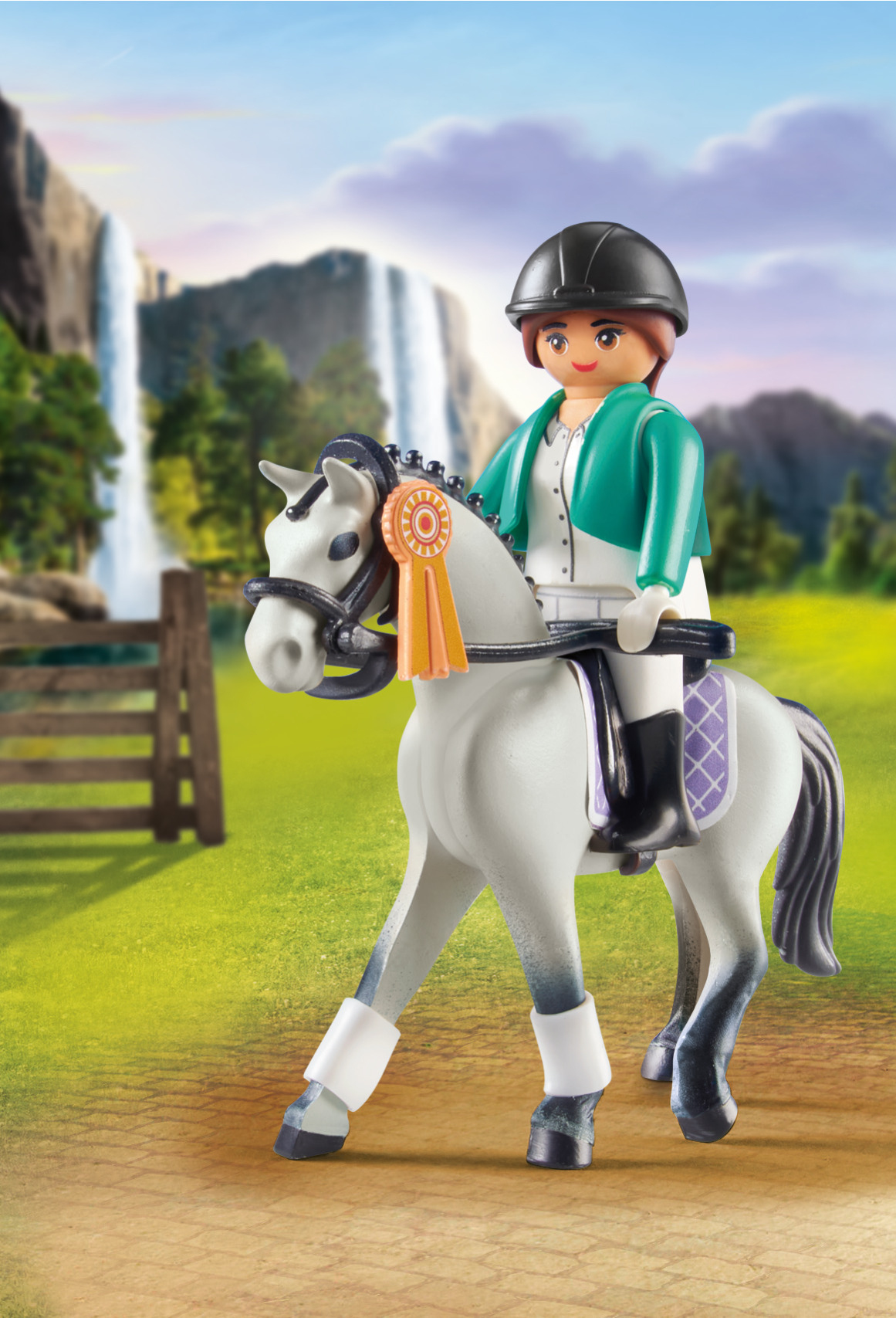 Playmobil Turnierreiterin 71641 Mehrfarbig