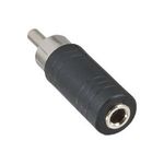 InLine® Audio Adapter, Cinch Stecker auf 3,5mm Klinke Buchse, Mono (99325)