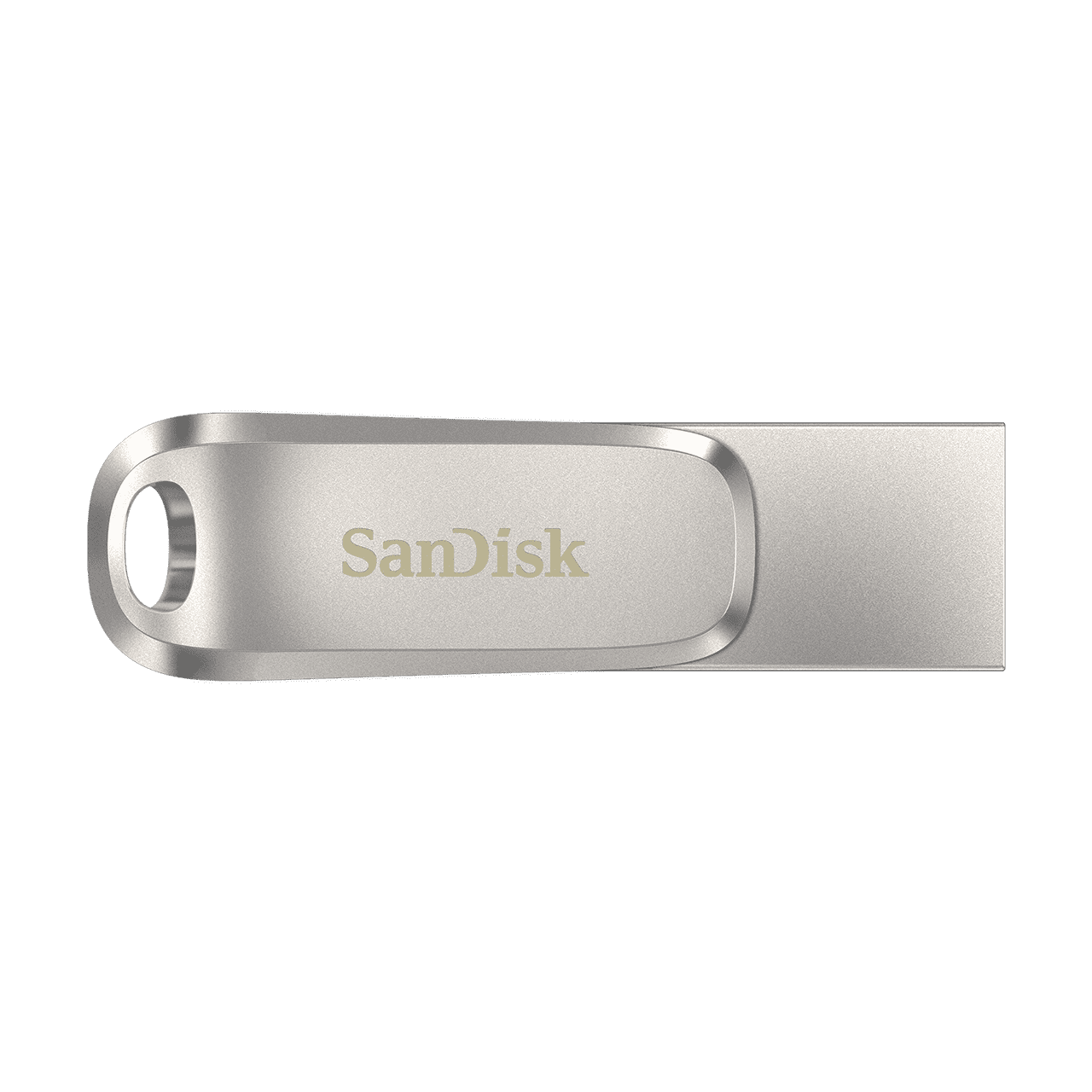 SanDisk Ultra Dual Drive Luxe USB-Flash-Laufwerk 256 GB USB-C / USB-A 3.1 Gen 1 Silber