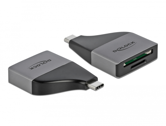 Delock 64117 Kartenleser USB 3.2 Gen 1 USB-C Grau