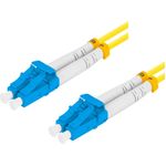 Lanberg Fiber Patchk. SM LC/UPC-LC/UPC DUPLEX 5m G657A1 (FO-LULU-SD11-0050-YE)