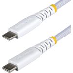StarTech.com USB-Kabel - 24 pin USB-C (M) (USB2CC1MNCBRWH)