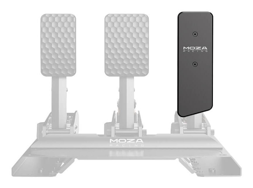 Moza Racing CRP2 Full Length Throttle Replacement Plate Schwarz