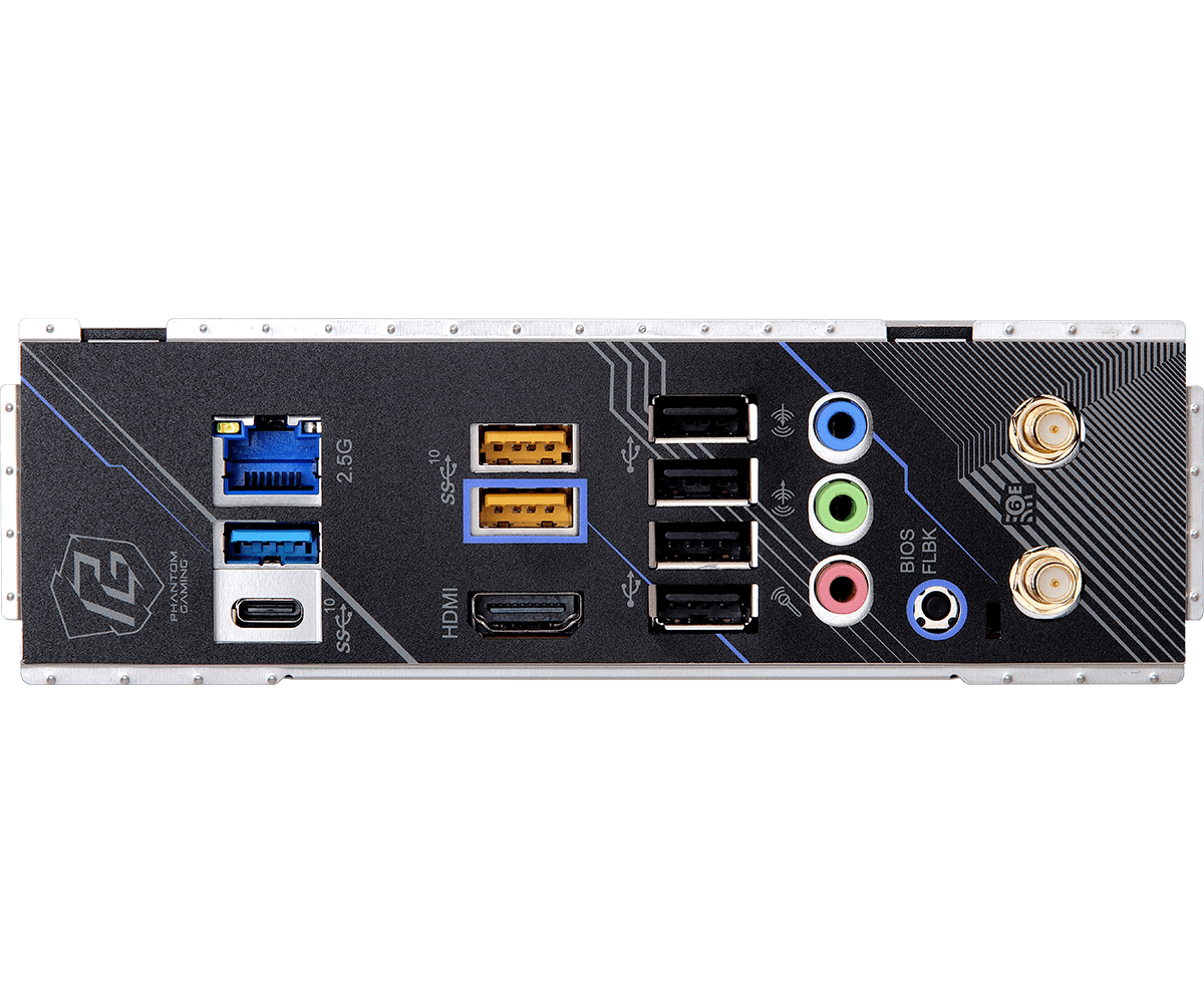 ASRock Phantom Gaming B650I Lightning WiFi Mainboard Mini-ITX Socket AM5 AMD B650 DDR5 Schwarz