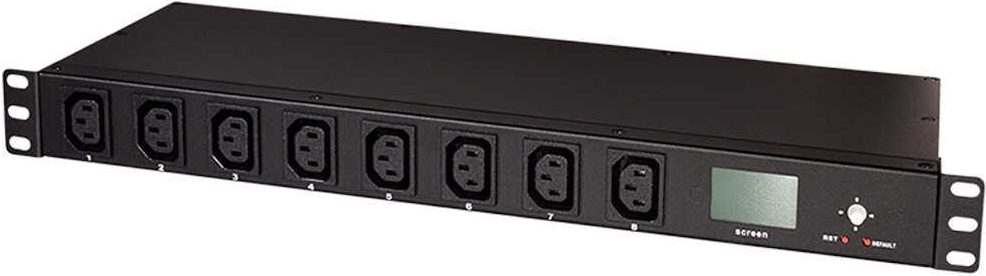 LogiLink IP-schaltbare 8-Port PDU mit Messfunktion 16A SNMP (PDU8S01)