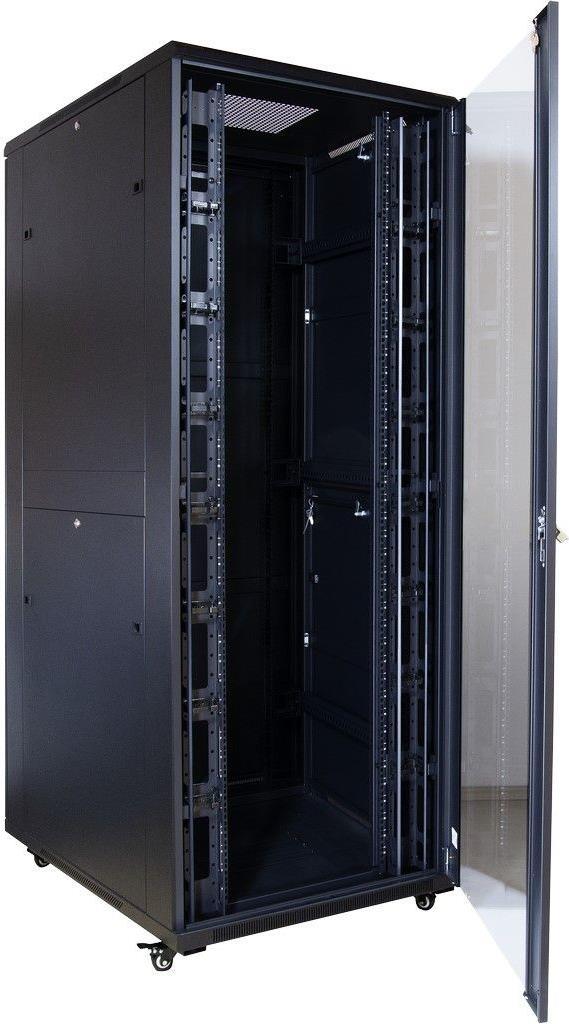 INTER-TECH SNB-8842 - Serverschrank 42HE 800mm Tiefe Gesamtlast bis zu 800kg Erfuellt Schutzklasse IP20 abschliessbar (88887256)