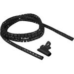 DeLOCK 18835 Kabelschutz Kabelbodenschutz Schwarz (18835)