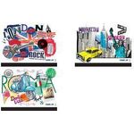 CANSON Zeichnungsmappe STUDIO CREATIV, 260 x 330 mm aus stabilem Karton, weißes, säurefreies Innenpapier, - 10 Stück (C40006545600)