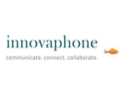Innovaphone Schreibtischständer lang für IP222, IP232 Schwarz