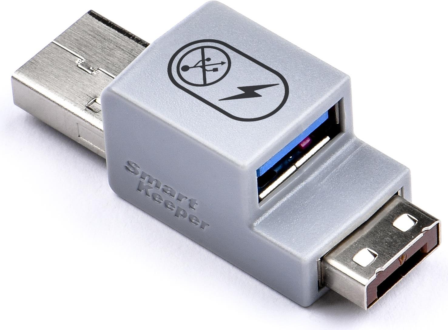 SMARTKEEPER Basic \"USB-A Port\" Smart Data Blocker braun