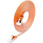 SLIM KAT6A 10 Gigabit Lightpatchkabel rund, U/FTP, Ø 3,8mm, orange KAT6A LIGHT geschirmt (PKW-LIGHT-STP-K6A 3.0 OR)