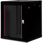 ROLINE 19 Zoll Wandgehäuse Basic Plus 600x600 BxT schwarz - Wandgehäuse (26.21.0292)