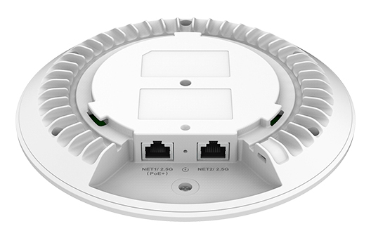 Grandstream GWN7670 WLAN Access Point Wi-Fi 7 2x 2.5 GbE PoE+ Weiß