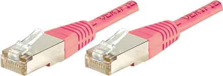 CUC Exertis Connect 854478 Netzwerkkabel Pink 0,5 m Cat6 S/FTP (S-STP) (854478)