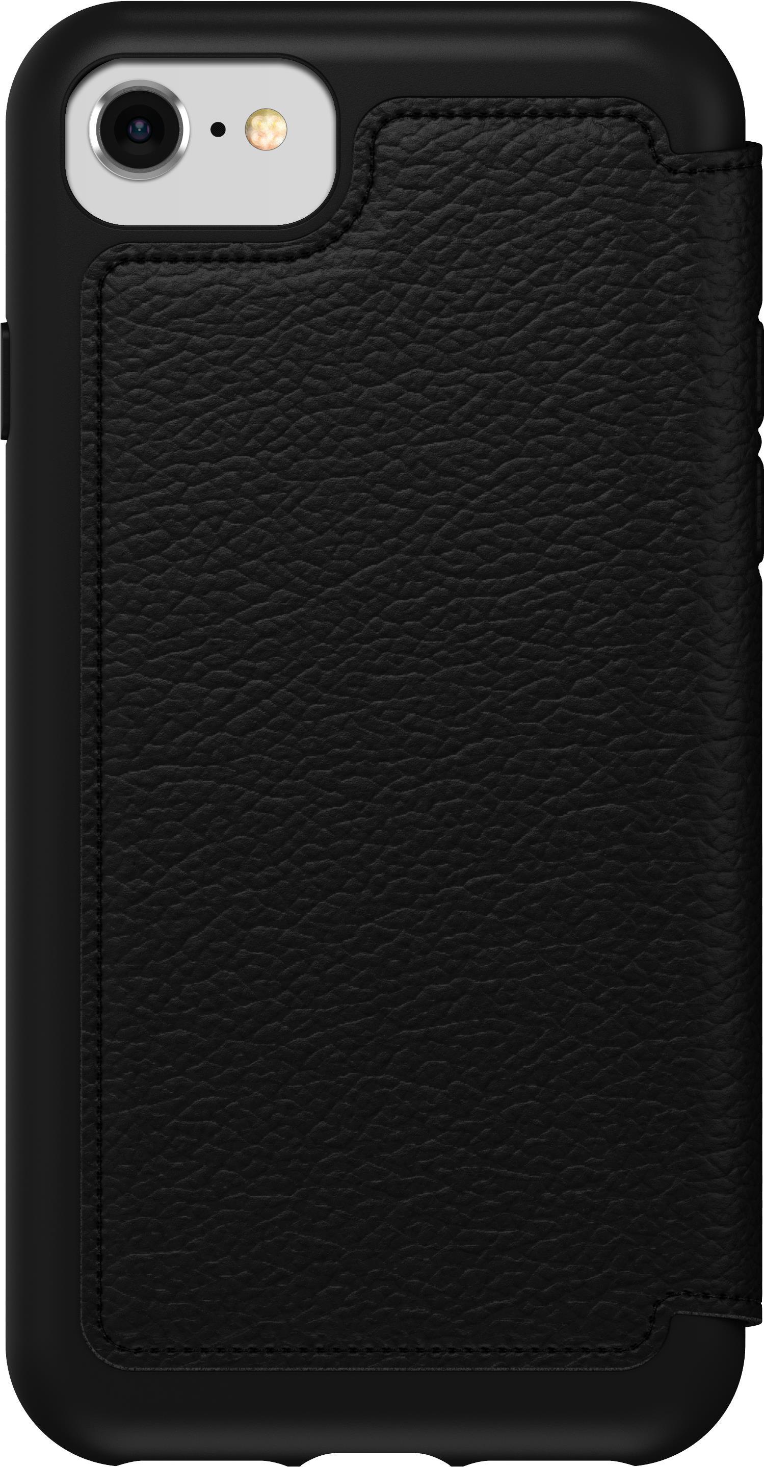 OtterBox Strada Folio Hülle für iPhone SE (3. und 2. Gen) und iPhone 8/7 schwarz (77-65076)