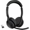 Jabra Evolve2 55 MS Stereo Headset Bluetooth ANC USB-A Schwarz (25599-999-999)