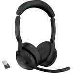 Jabra Evolve2 55 MS Stereo Headset Bluetooth ANC USB-A Schwarz (25599-999-999)
