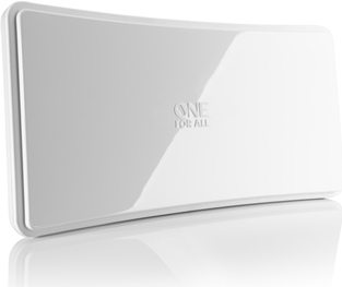 One for All DVB-T2 Curved Antenne 5G wht SV9421-5G (SV9421-5G)