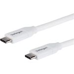 StarTech.com 4m 13ft USB C to USB C Cable 5A PD (USB2C5C4MW)