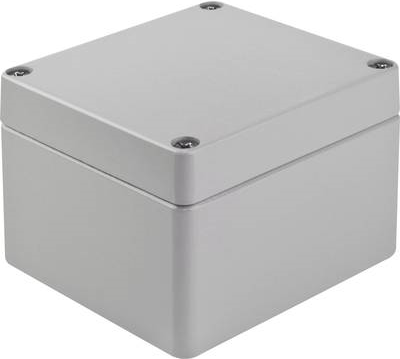 Bopla Universal-Gehäuse 122 x 120 x 81 Aluminium Silber-Grau (RAL 7001) A 119 1 St. (01119000.H)