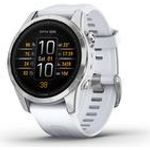 Garmin epix Pro (Gen 2) 3,05 cm (1.2" ) AMOLED 42 mm Silber GPS (010-02802-01)