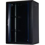 Rockstable 18 HE 19" Wandschrank mit Glastür (RS19-6418)