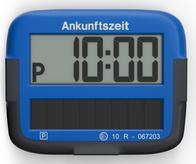 Needit PARK Micro Solar elektr. Parkscheibe Zulass. schw. (9010)