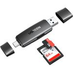 Ugreen 80191 Kartenleser USB 3.2 Gen 1 (3.1 Gen 1) Type-A/Type-C Schwarz (80191)