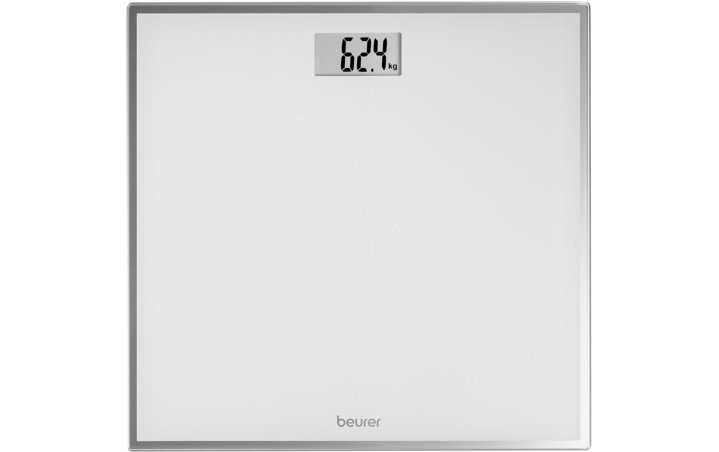 Beurer GS 120 Kompakt Glaswaage 150 kg Weiß