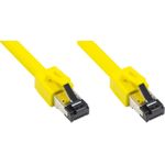 Alcasa 8080-100Y Netzwerkkabel 10 m Cat8.1 S/FTP (S-STP) Gelb (8080-100Y)