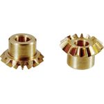 Reely Messing-Kegelräder Modul:0,5 8 mm Zähne 15 (KRS M 0,5 15)