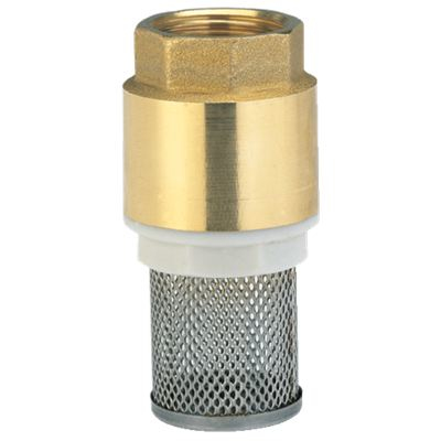 Gardena Messing-Fußventil 33,3 mm (G 1) 7221-20 Gold, Grau