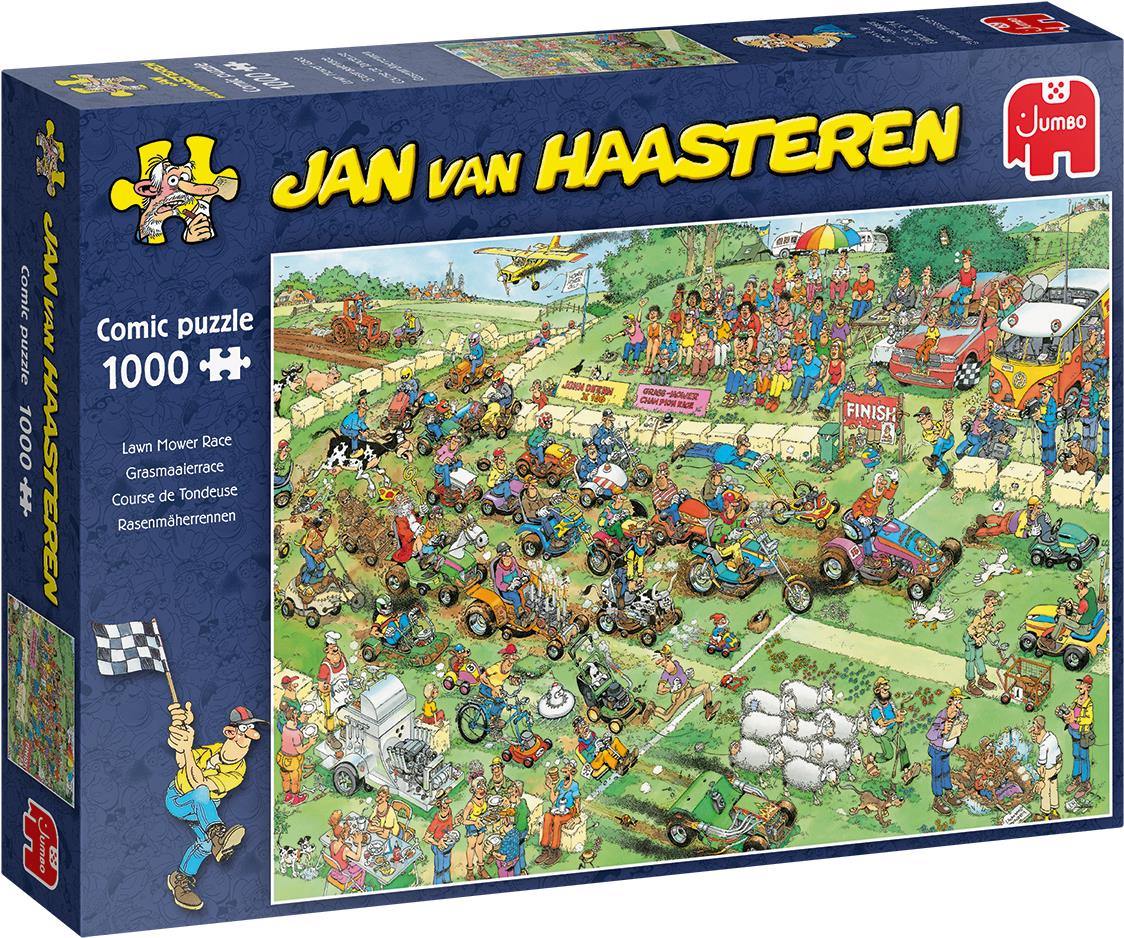 Jumbo Spiele Jumbo Jan van Haasteren Rasenmäherrennen 1000 Teile Puzzle 19021 (19021)