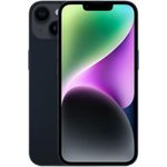 Apple iPhone 14 15,5 cm (6.1") Dual-SIM iOS 17 5G 256 GB Schwarz (MPVX3ZD/A)