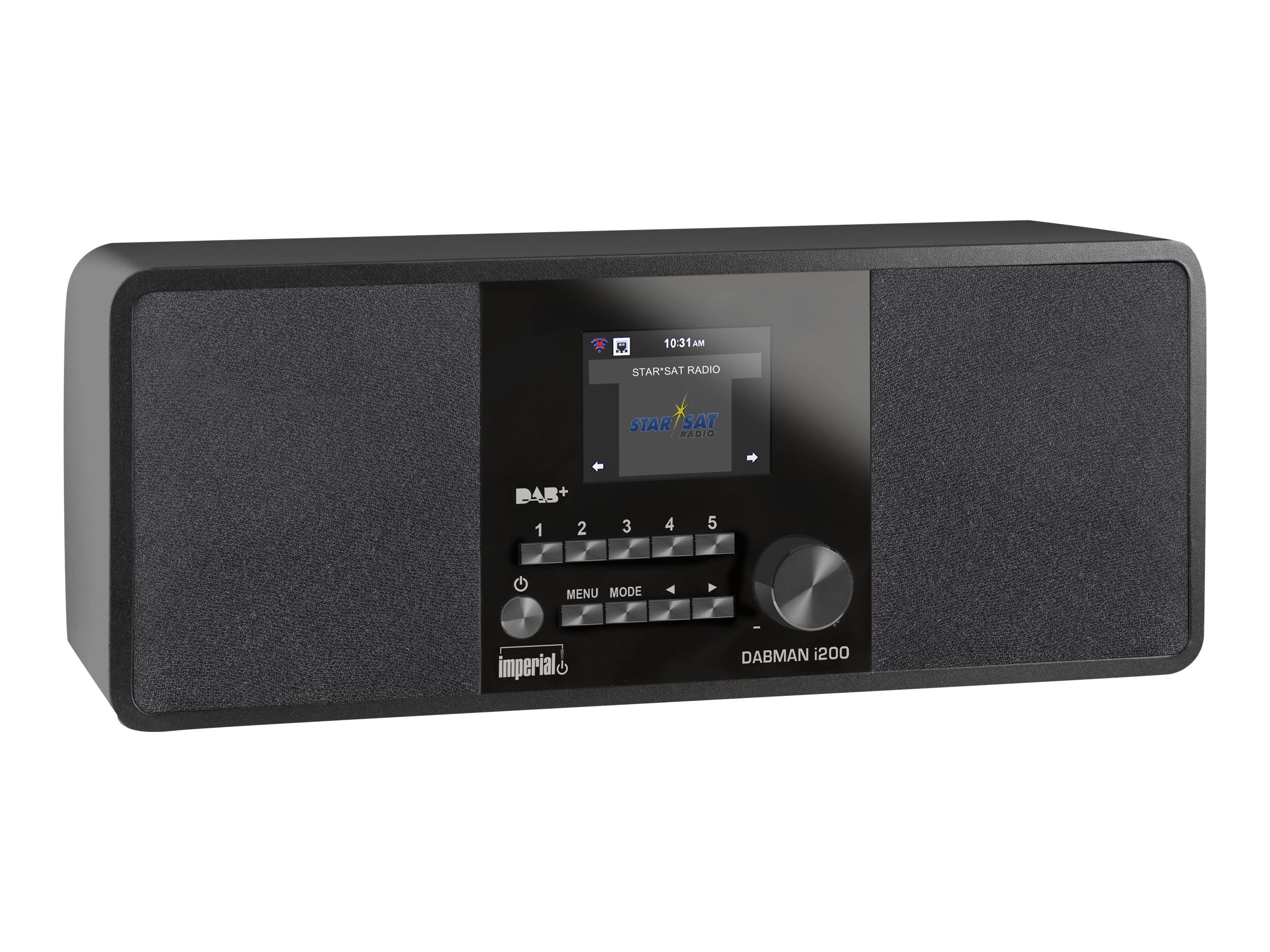 Telestar DABMAN i200 DAB+ FM Internet-Radio Schwarz