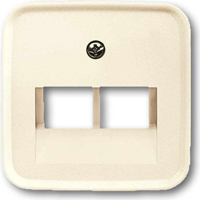 BUSCH-JAEGER Zentralscheibe UAE 2f. 1803-02-212 Duro 2000 SI weiss 1803-02-212 (1753-0-8956)