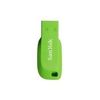 Sandisk Cruzer Blade - USB-Flash-Laufwerk - 16 GB - USB 2.0 - Electric Green (SDCZ50C-016G-B35GE)