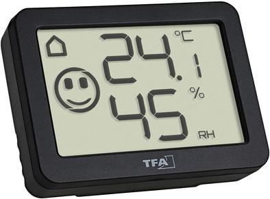 TFA Dostmann Thermo-/Hygrometer Schwarz (30.5055.01)