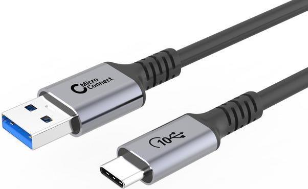 Microconnect USB3.2AC1 USB Kabel 1 m USB 3.2 Gen 2 (3.1 Gen 2) USB C USB A Schwarz (USB3.2AC1)